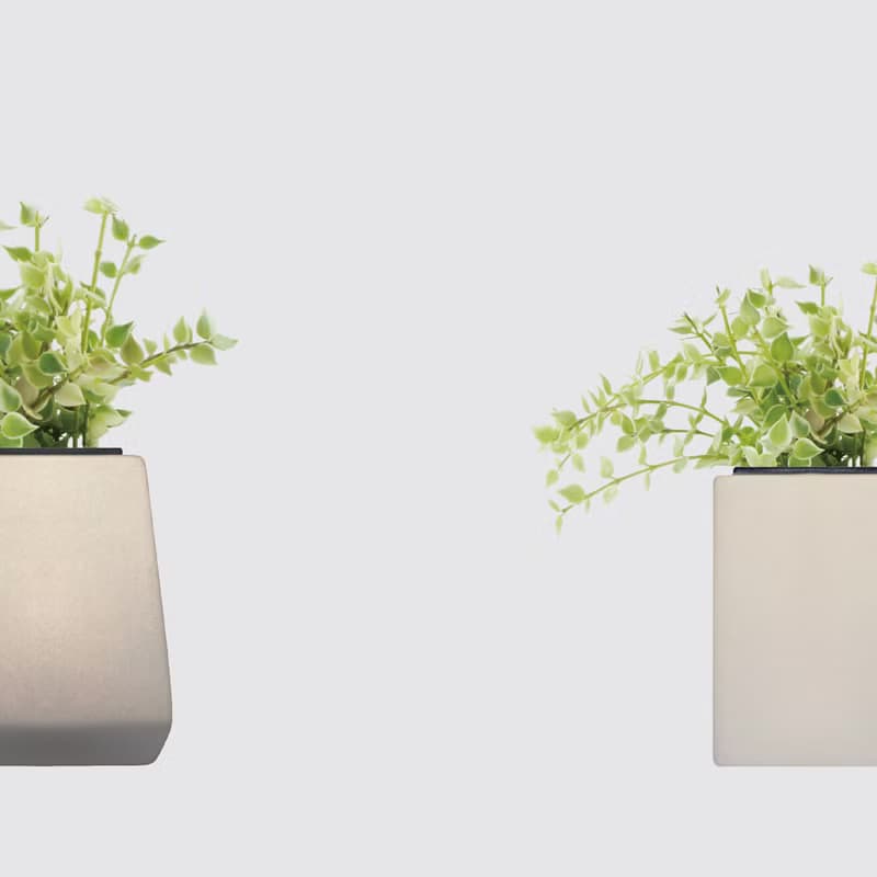 │ 方盆系列 │ 百萬心 - 垂掛植物 水耕盆栽 陶瓷盆器