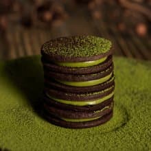 Jonquil X 辻利茶舗TSUJIRI濃醇抹茶小圓餅(奶素)