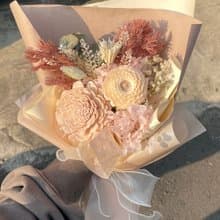 Time Flower 乾燥花束 畢業花束