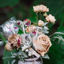 【現貨免運當日配送】龍情蜜意/手工金箔棒棒糖花束