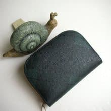 蘇格蘭經典斜格壓紋防水布-短夾/皮夾/零錢包/禮物