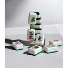 迷你十三么麻雀耳環