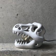 【訂製需等待】Foil Light 古生物 水泥 化石燈具  暴龍 劍齒虎