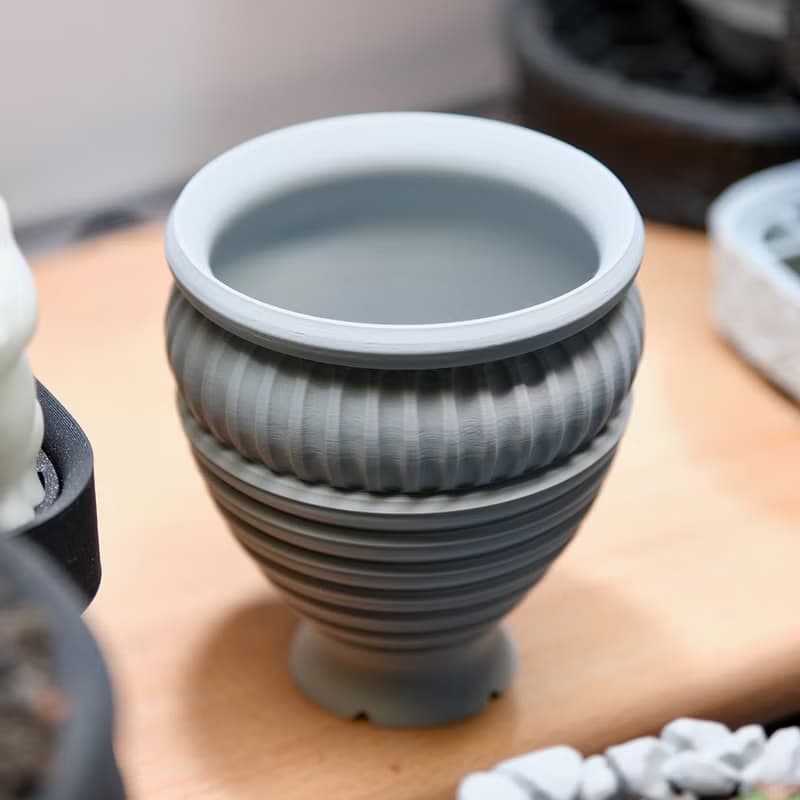 CBP010植木鉢 原創設計/3D列印/多肉塊根植物/盆器盆栽/送禮