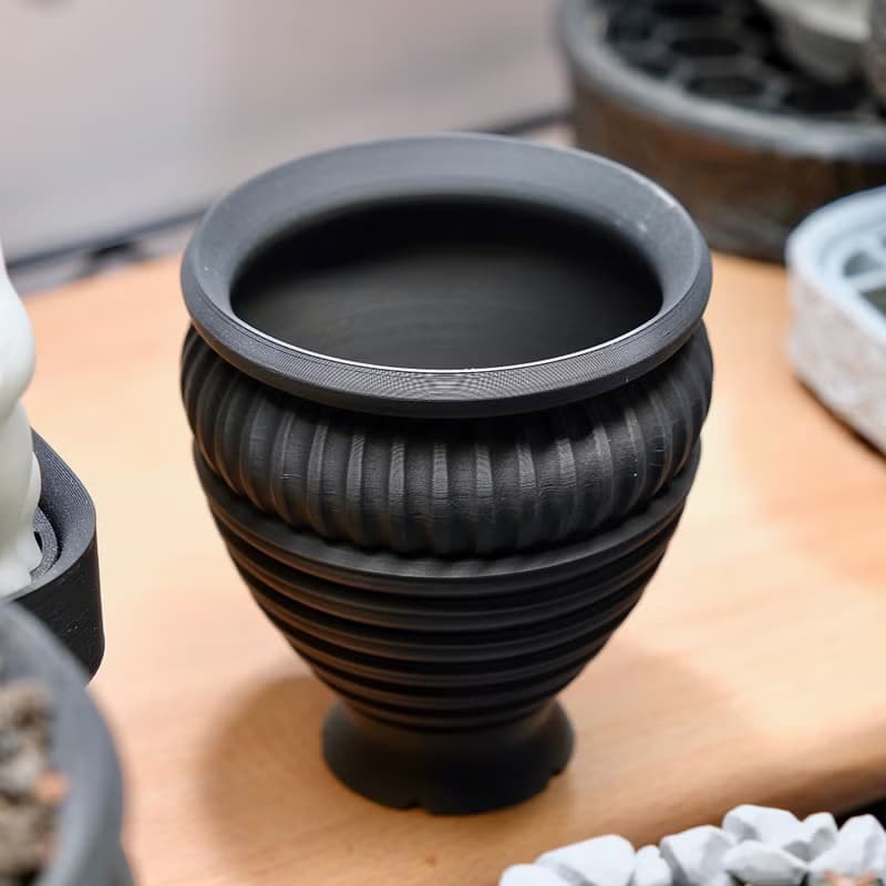 CBP010植木鉢 原創設計/3D列印/多肉塊根植物/盆器盆栽/送禮