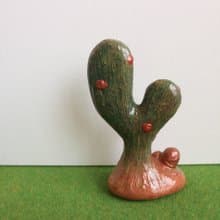 【手工雕塑】仙人掌 雕塑工藝品 編號 NO.2