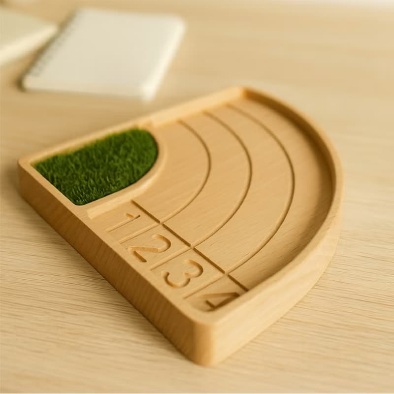 【童年回憶】操場收納盤 創意 文具飾品  原木 學校 生日