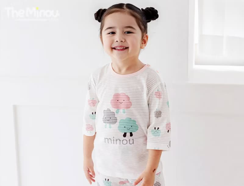 高空雲朵派對-【寬鬆】輕透空氣衣七分袖TheMinou-T59607