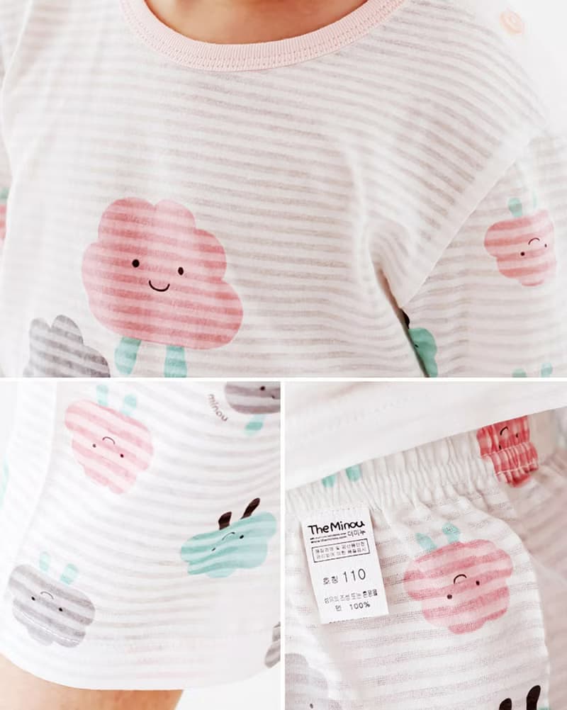 高空雲朵派對-【寬鬆】輕透空氣衣七分袖TheMinou-T59607