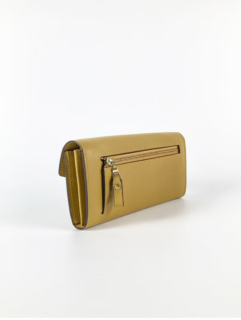 玫瑰粉    芥黃    黑     小荔枝纹壓纹牛皮皮夾