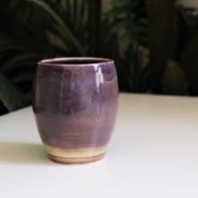 紫衣韻味 - 生活食器 茶杯 陶器 情人節
