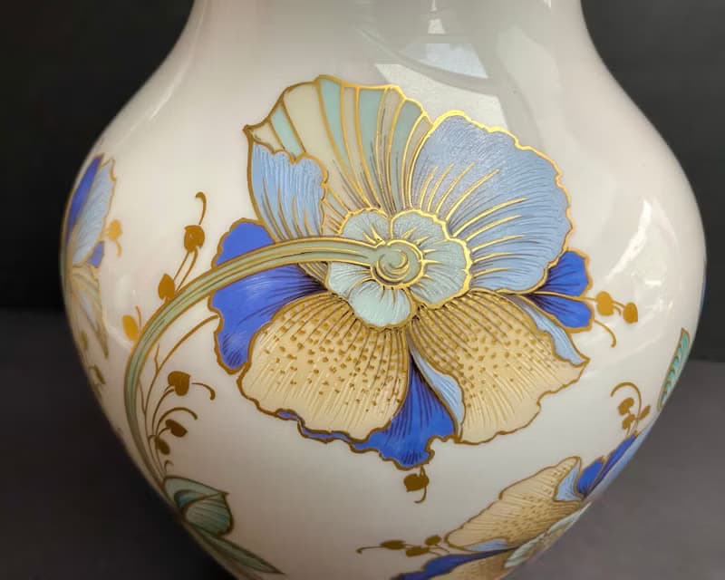德國 Kaiser 陶瓷 Desiree 系列花瓶 1970 年代