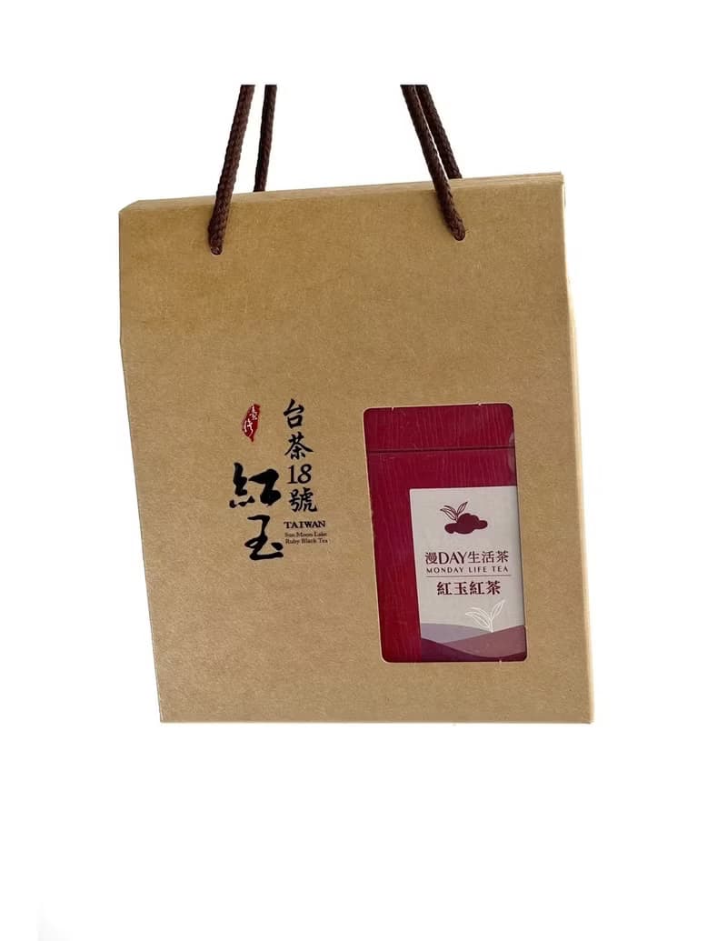 漫DAY生活茶 日月潭紅玉紅茶+阿薩姆紅茶精裝版禮盒組-2+2兩