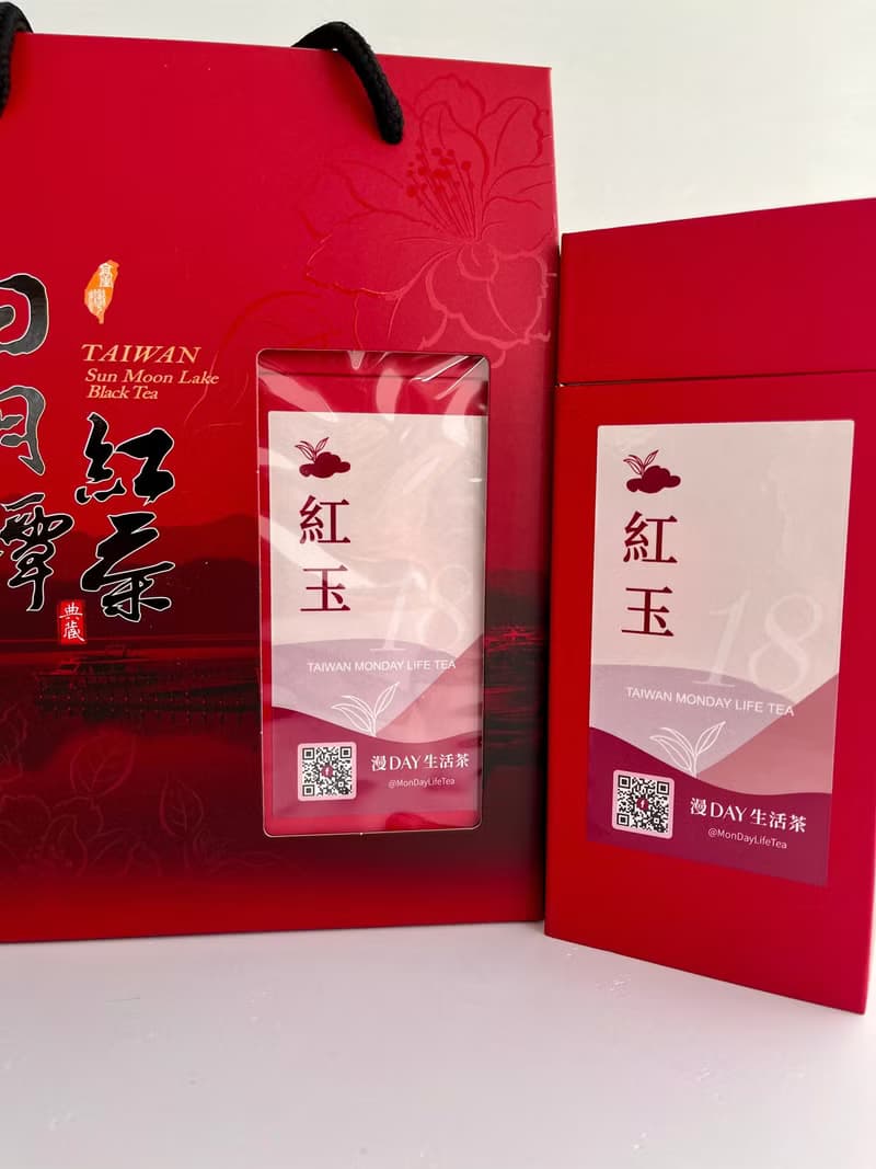 漫DAY生活茶 日月潭紅玉紅茶/阿薩姆紅茶精裝版禮盒組-2+2兩