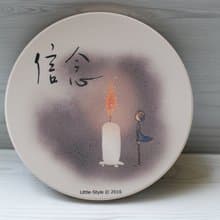 吸水杯墊-信念