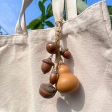 福氣葫蘆天然植物吊飾/橡實/葫蘆