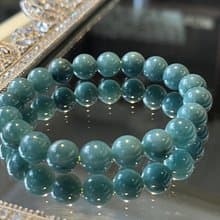 藍水翡翠 翡翠手串 翡翠珠鍊 翡翠 手鍊 手珠 手串