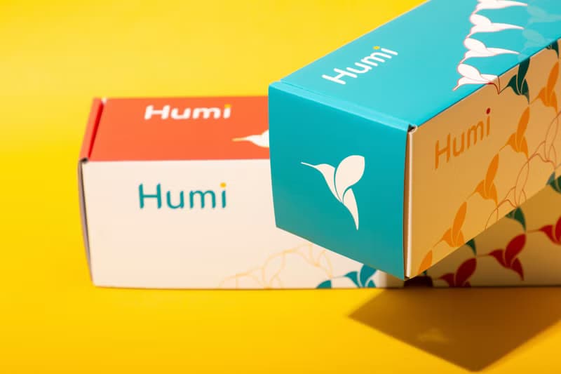 【Humi 四季系列-落櫻繽紛 滑鼠墊_天空藍】櫻花桌墊/辦公桌墊