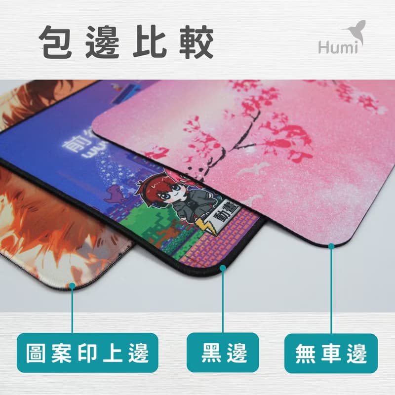 【Humi 四季系列-落櫻繽紛 滑鼠墊_天空藍】櫻花桌墊/辦公桌墊
