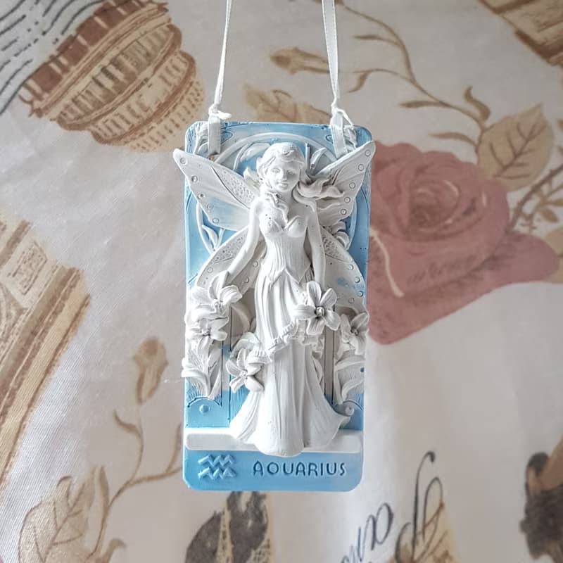禮品套組  水瓶座花仙子擴香石搭配10ML精油/香精