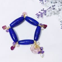 青金石長珠 碧璽 紫水晶 珍珠 如意 大寶石手鍊 單品 禮物 收藏