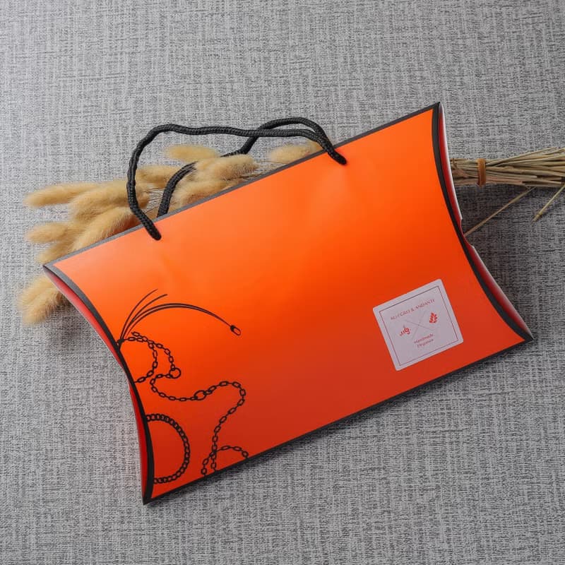 【窄版】喀什米爾羊毛圍巾 棕色山形紋 脖圍 手工編織 男女適用