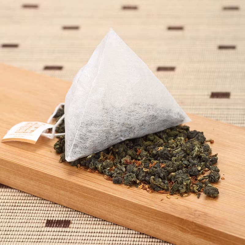 嶢陽茶行 | 桂花烏龍茶 三角立體茶包(12包入) 繽紛高罐