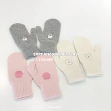 chanibear soft angora mittens (3color)