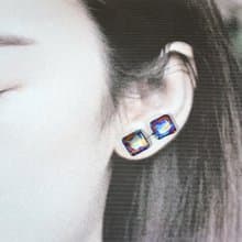 Titanium　pierced earrings・チタンピアス・テトラ・１６ゲージ・A