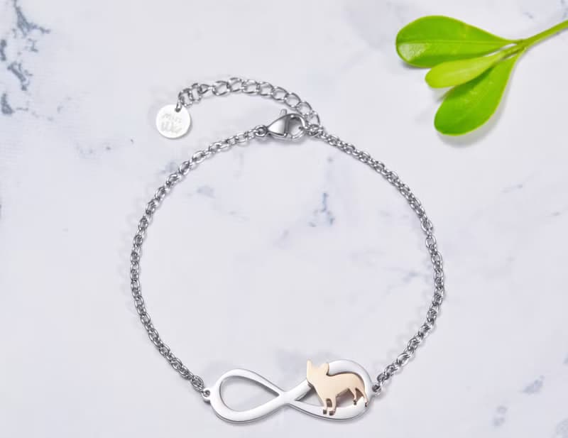 法鬥手鍊 - 永恆與狗系列-抗敏醫療鋼