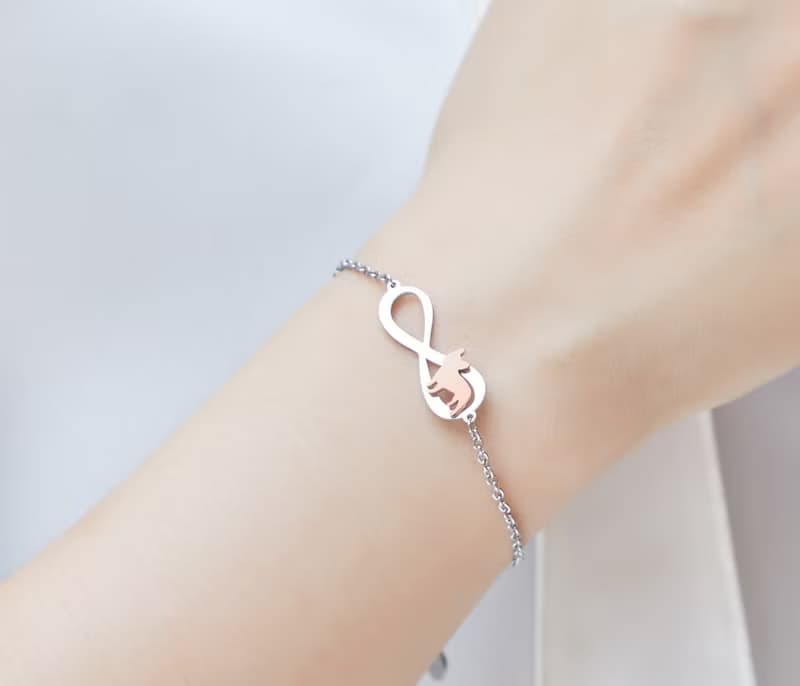 法鬥手鍊 - 永恆與狗系列-抗敏醫療鋼