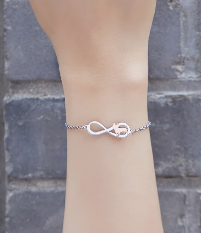 法鬥手鍊 - 永恆與狗系列-抗敏醫療鋼