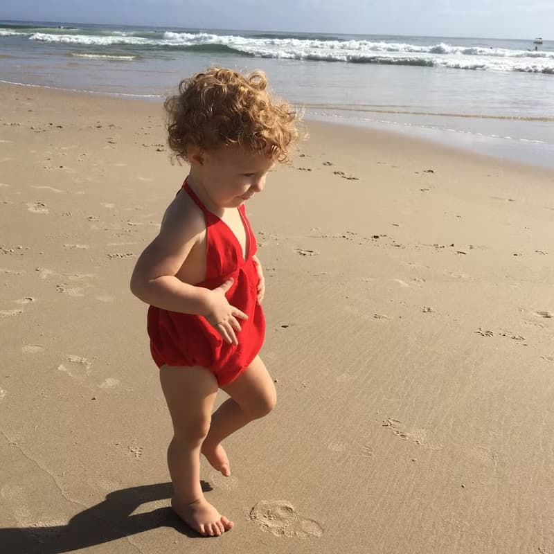 Baby Girls Party Onesie Playsuit Overalls