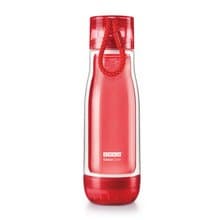 ZOKU 雙層懸浮式玻璃膽水樽 475ml - 紅色