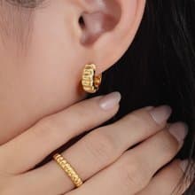 Brio Hoops │ 純銀耳圈