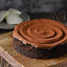 喬伊絲手作甜品　6'吋黑岩可可起士