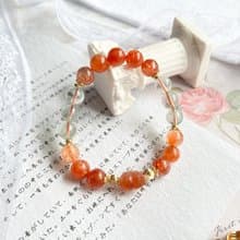 【一物一圖】阿魯沙日光石貔貅14K包金設計手鍊
