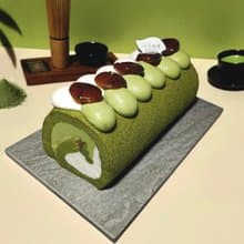 【七見櫻堂－抹茶祭限定】翠露－濃抹栗子生乳捲