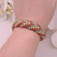 Green Crystal Bracelet For Women Terracotta Cuff Bangle 冰質銀灰極光 蒐藏頂級品 極光23手珠