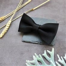 深黑亮紋領結-你要仔細看我才知道我的獨特