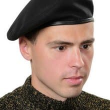 Military Spring Clothing Wool Beret Hat / Unique Military Fall Beret Hat