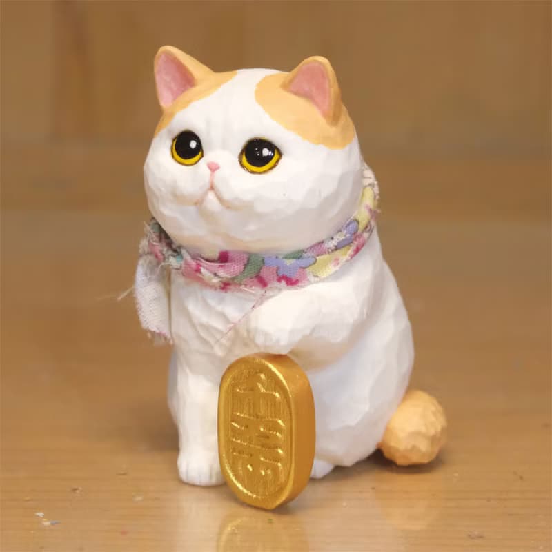招財加菲貓 【想寵雕像系列】