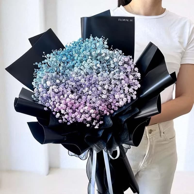 幻彩銀河星光滿天星鮮花花束