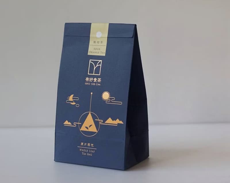 【原葉茶包】酸柑茶 四角茶包 12入