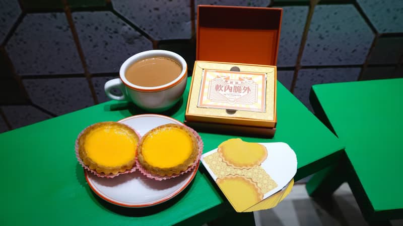 蛋撻撲克牌連精緻手工盒