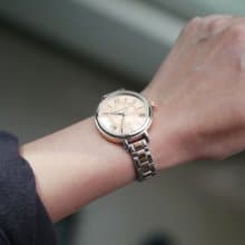 Hush Puppies 復刻羅馬休閒女錶(HP3900)-玫瑰金