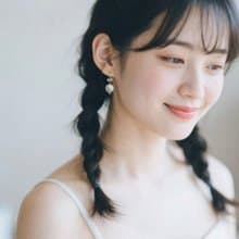 日系極簡約通勤925銀針 水晶蝴蝶結珍珠垂墜耳環
