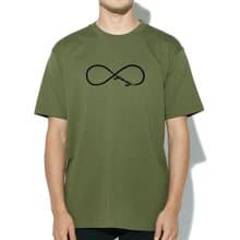 Forever Young infinity #2 短袖T恤 軍綠色 永遠年輕 文青禮物