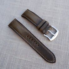 WAX復古灰 Isaac手工錶帶