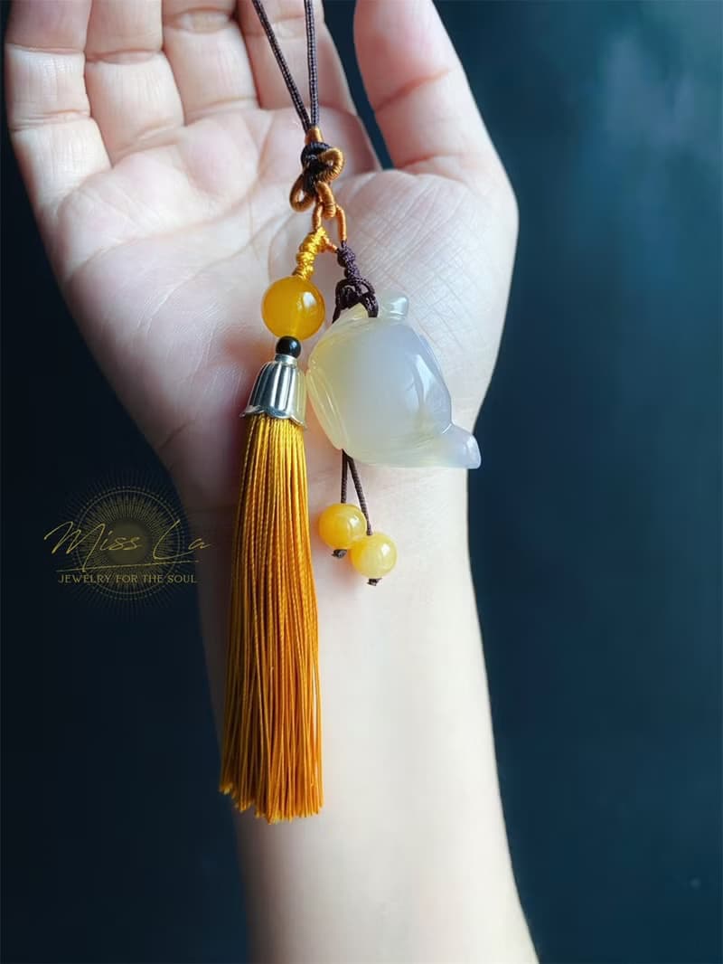 天然瑪瑙  把把壺 把把胡 生意興隆 包掛 吊飾 禮物 長輩禮